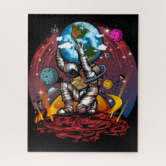 Atlas Space Man Legpuzzel (Verticaal)