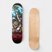 Atlas Space Man Skateboard (Voorkant)