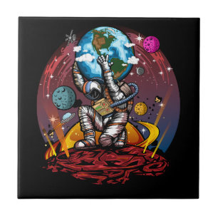 Atlas Space Man Tegeltje