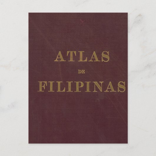 Atlas van de Filipijnen Briefkaart (Voorkant)