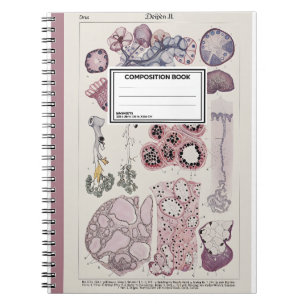 Atlas van menselijke weefselhistologie notitieboek
