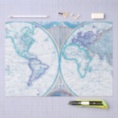 Atlas Wereldkaart Tissuepapier (Craft)