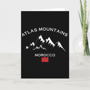 Atlasgebergte Marokko Jbel Toubkal Skigebied Sk Kaart