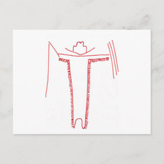 atlatlman briefkaart