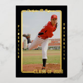 Atleet Afstuderen Aankondiging (Voorkant)