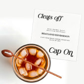 Atleet Afstuderen verwijdert Pet op Servet