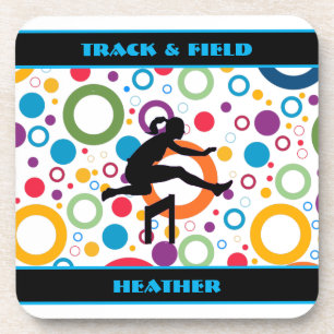 Atletiek samenvatting bier onderzetter