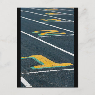 atletiek thema's briefkaart