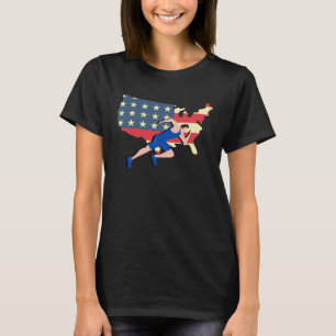 Atletiek Verenigde Staten Olympische atleten T-shirt
