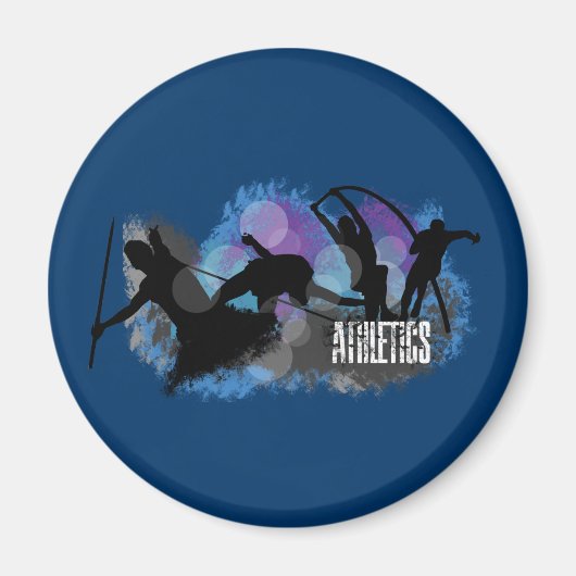 Atletiekmagneet Magneet (Voorkant)