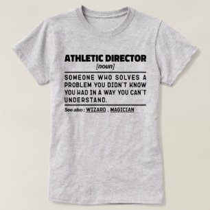 Atletisch directeur Noun Definition Sport Cool Mom T-shirt