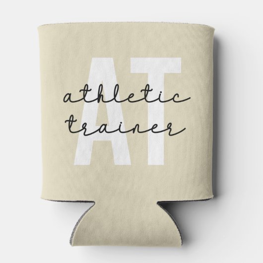 Atletische Trainer AT atletische training Blikjeskoeler (Achterkant)