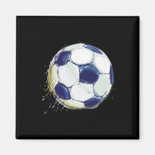 Atletische Voetbal Voetbal Bal Sport Speler Magneet