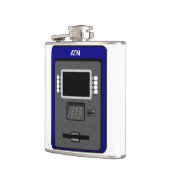 ATM Machine Flask Heupfles (Links)