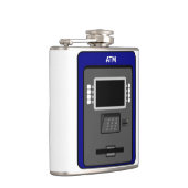 ATM Machine Flask Heupfles (Rechts)