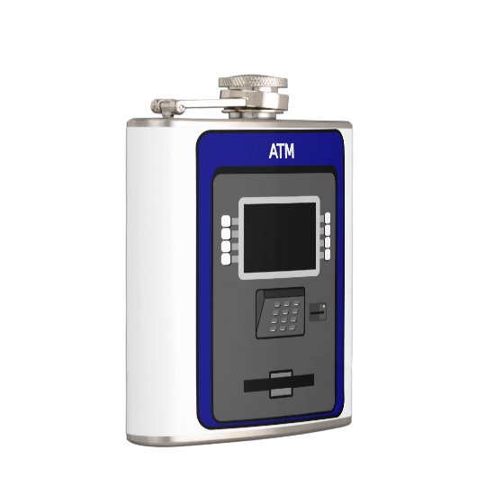 ATM Machine Flask Heupfles (Rechts)