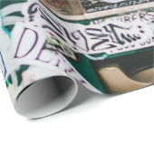 ATM-MACHINE MET GRAFFITI CADEAUPAPIER (Rol Hoek)