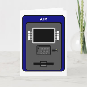 ATM-machine Wenskaarten Kaart