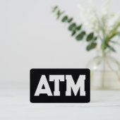 ATM-technicus QR Visitekaartje (Staand voorkant)