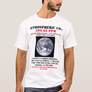 Atmosferisch CO2 T-shirt