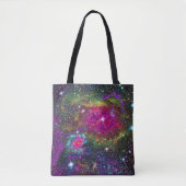 Atmosferische Star Field Canvas tas (Voorkant)