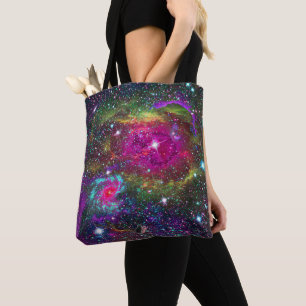 Atmosferische Star Field Canvas tas
