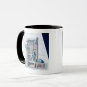 Atmosferische stoommotor mok (Voorkant links)