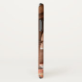 Atmosferische zandstenen pillars & Glas in lood. Case-Mate iPhone Case (Achterkant / rechts)