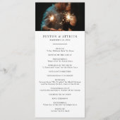 Atmosphère Programme de Mariage vertical maigre (Devant)