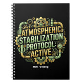 Atmospheric Stabilization Protocol Active Notitieboek (Voorkant)