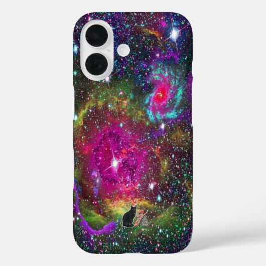 Atmospheric Star Field Phone Case (Achterkant)