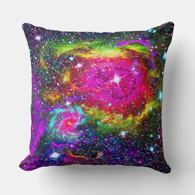 Atmospheric Star Field Pillow Kussen (Voorkant)