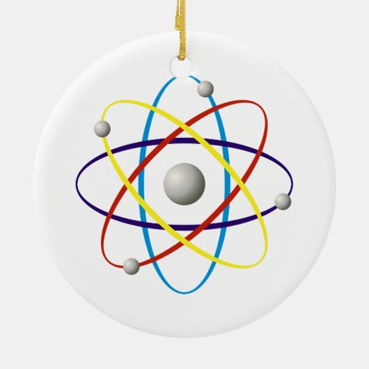 Atom (005) keramisch ornament (Achterkant)