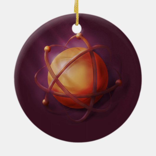 Atom 3d Ornament (Achterkant)