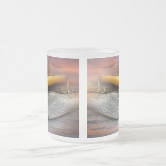 Atom A40 zout water Vist Lure Matglas Koffiemok (Center)