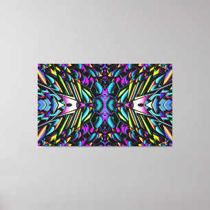 Atom City Blues Canvas Afdruk