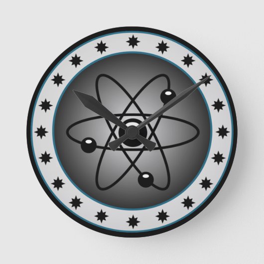 atom diagram klok (Voorkant)