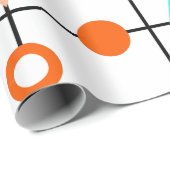 Atom Grid Cadeaupapier (Rol Hoek)