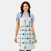 Atom Grid Schort (Gedragen)