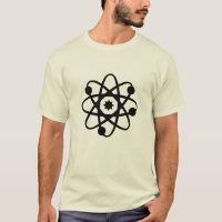 Atom Mannen T-shirt