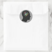 Atom mind - autocollant (Sac)