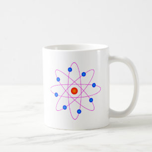 atom model vector clipart koffiemok