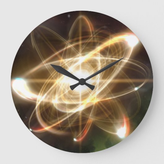 Atom Particle klok (Voorkant)