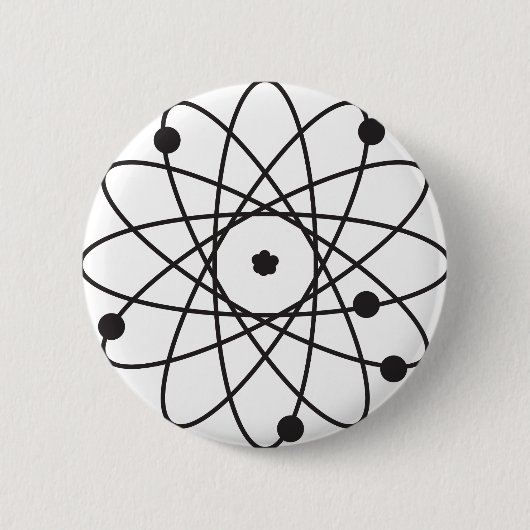 Atom Ronde Button 5,7 Cm (Voorkant)