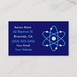 Atom Science Cartes de visite