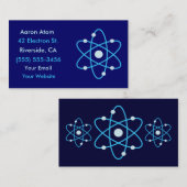 Atom Science Visitekaartjes (Voorkant / Achterkant)