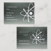 Atom - Scientist Visitekaartje (Voorkant / Achterkant)
