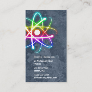 Atom - Scientist Visitekaartje
