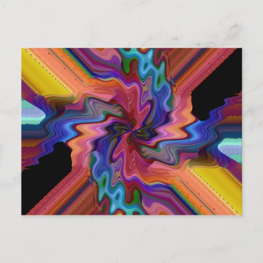 Atom Smashing Briefkaart (Voorkant)