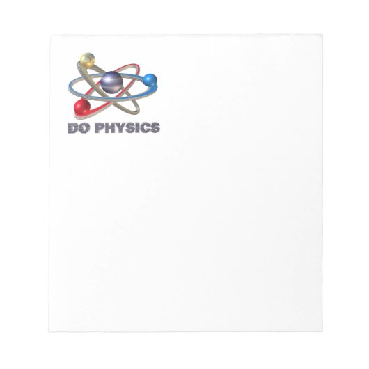 Atom-symbool Notitieblok (Voorkant)